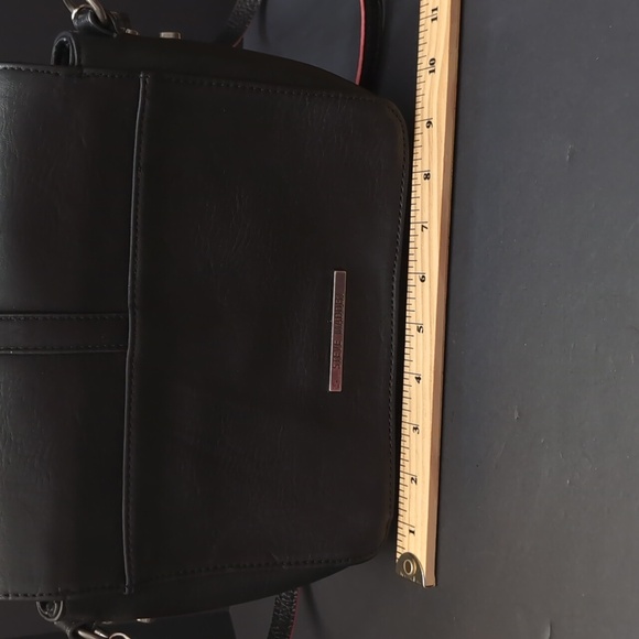 Steve Madden Women's Black Studded Leather Satchel/Crossbody Bag. - Picture 13 of 13